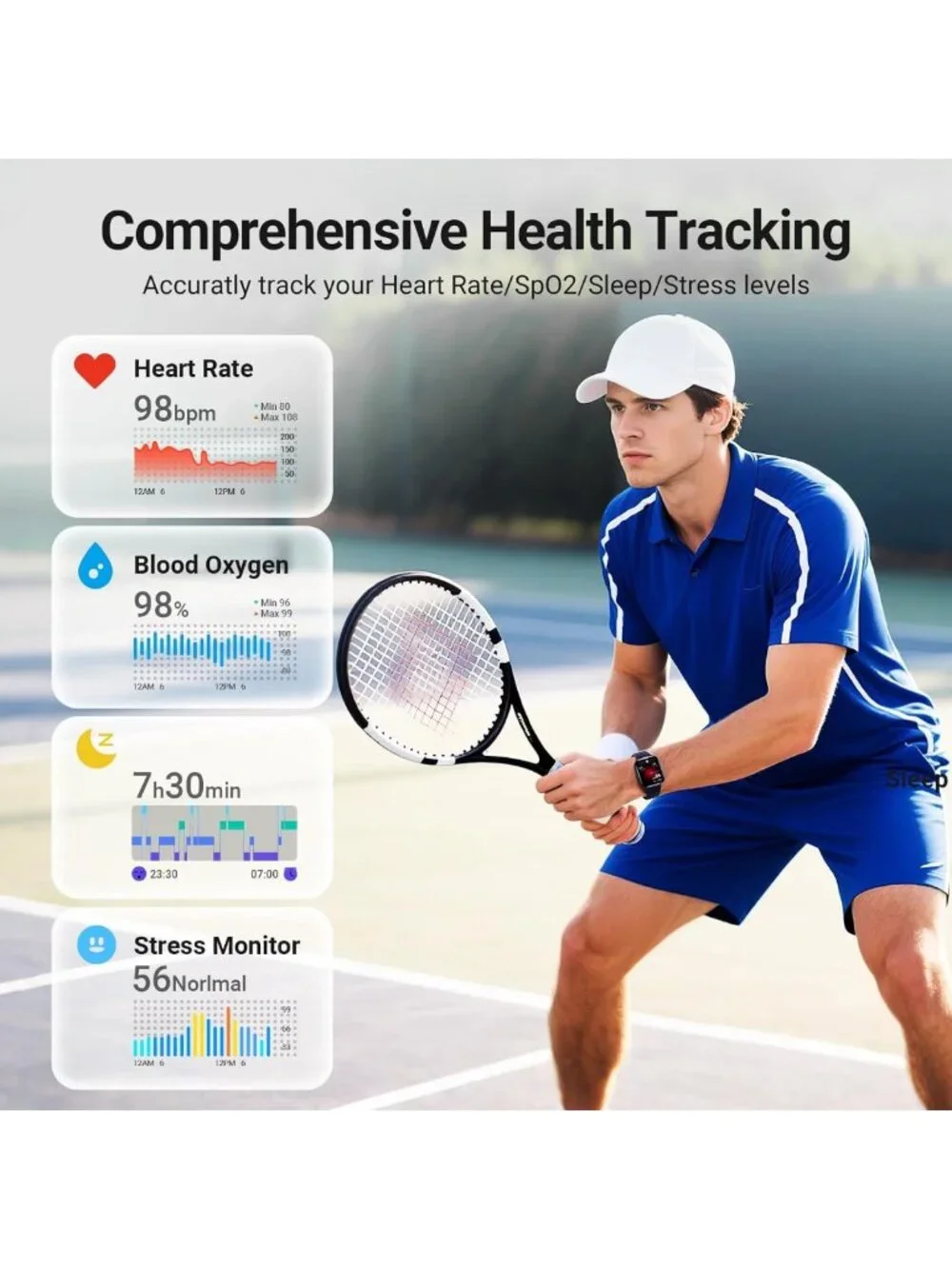 Men's Smart Watch with 1.85